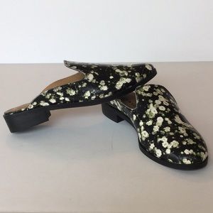 Slides NWT Lucky Brand floral mules, 5.5